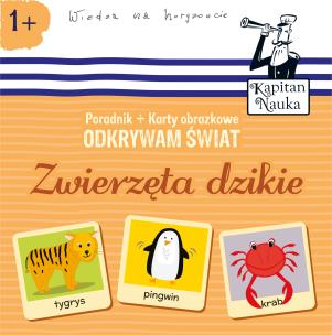 Odkrywam świat Zwierzęta dzikie. Autor: praca zbiorowa. Multiszop.pl Okładka książki Odkrywam świat Zwierzęta dzikie