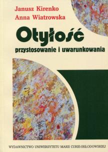 Okładka książki Otyłość przystosowanie i uwarunkowania