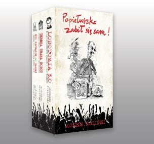 Pakiet: Popiełuszko zabił się sam. Autor: Wojciech Sumliński. Multiszop.pl Okładka książki Pakiet: Popiełuszko zabił się sam