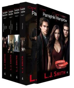 Okładka książki Pamiętniki wampirów Księga 1-4