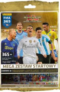 Opakowanie Panini FIFA 365 Adrenalyn XL. Mega zestaw startowy, 8 saszetek + 3  karty