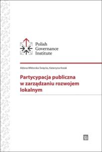 Okładka książki Partycypacja publiczna w zarządzaniu rozwojem lokalnym