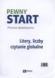 Opakowanie Pewny Start Plansze dydaktyczne Litery, liczby, czytanie globalne