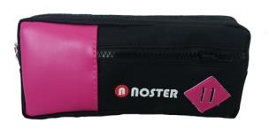 Opakowanie Piórnik szkolny czarno-fioletowy