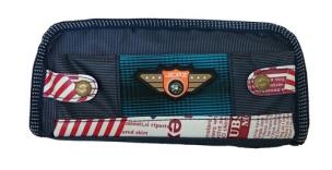 Opakowanie Piórnik szkolny JCPZ z kompasem niebieski