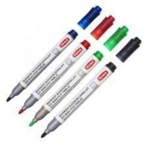 Opakowanie Pisak suchościeralny dwustronny 4 kolory TOMA