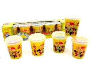 Opakowanie Plastociasto 5 kolorów brokatowych