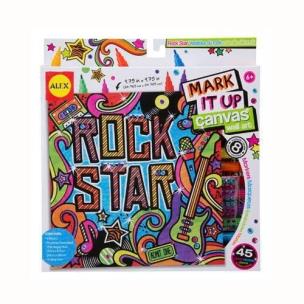 Opakowanie Płótno do kolorowania wzór Rock Star