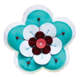 Opakowanie Poduszka okrągła niebieska