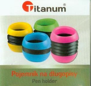 Opakowanie Pojemnik na długopisy zielony