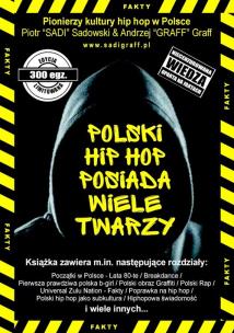Okładka książki Polski hip hop posiada wiele twarzy