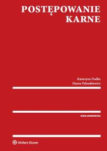 Okładka książki Postępowanie karne