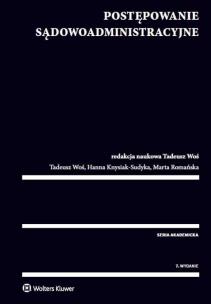 Okładka książki Postępowanie sądowoadministracyjne