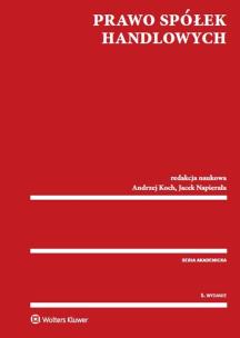 Okładka książki Prawo spółek handlowych
