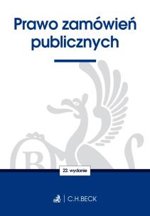 Okładka książki Prawo zamówień publicznych
