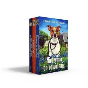 Psy, koty i weterynarz. Autor: Chodorek Piotr, Chodorek Iwona, Trojanowska Anula. Multiszop.pl Okładka książki Psy, koty i weterynarz