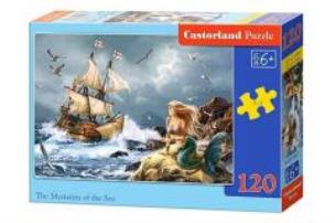 Opakowanie Puzzle 120 elementów The Mysteries of the Sea