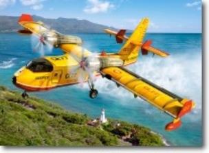 Opakowanie Puzzle 300 elementów Fire Fighting Aircraft
