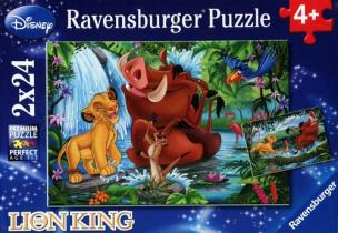 Opakowanie Puzzle Disney Timon i Pumba 2x24
