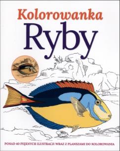 Okładka książki Ryby Kolorowanka
