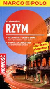 Okładka książki Rzym Przewodnik z atlasem miasta