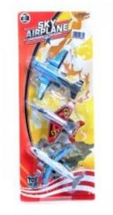Opakowanie Samoloty plastikowe 12cm