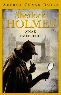 Okładka książki Sherlock Holmes. Znak czterech