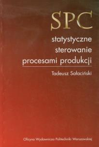 Okładka książki SPC statystyczne sterowanie procesami produkcji