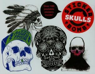 Opakowanie Stickerbomb Skulls