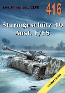 Okładka książki Sturmgeschutz 40 Ausf. F/F8. Tank Power vol. CLVII 416