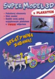 Opakowanie Super model 3D z plakatem. Karoca