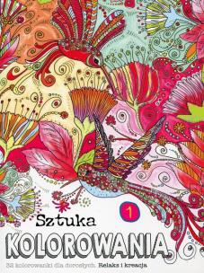 Okładka książki Sztuka kolorowania cz. 1