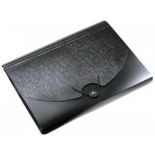 Opakowanie Teczka z przegródkami A4 czarna