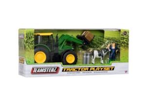 Opakowanie Traktor spychacz z figurkami