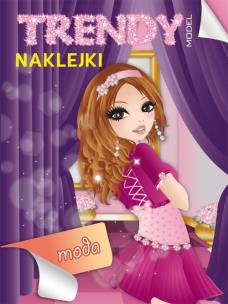 Okładka książki Trendy Model Naklejki. Moda
