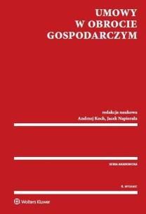 Okładka książki Umowy w obrocie gospodarczym