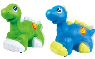 Okładka książki Wędrujący Dino, 2 rodzaje DUMEL