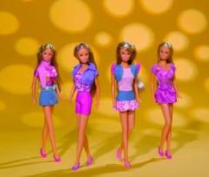 Okładka książki Wiosenne ubranka dla Steffi, 4 rodzaje