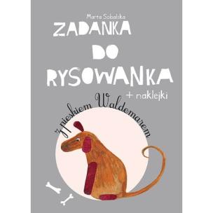 Okładka książki Zadanka do rysowanka z pieskiem Waldemarem
