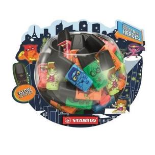 Opakowanie Zakreślacz Boss mini Heroes dsp (50szst) STABILO