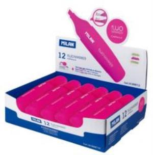 Opakowanie Zakreślacz Capsule Fluo różowy (12szt) MILAN
