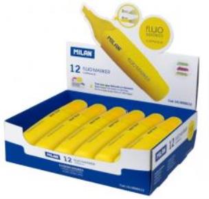 Opakowanie Zakreślacz Capsule Fluo żółty (12szt) MILAN
