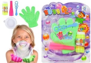 Opakowanie Zestaw bańki mydlane magiczna rękawica, rękawiczka