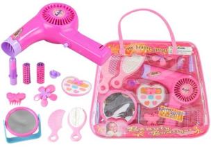 Opakowanie Zestaw Kosmetyków Kosmetyczka  Suszarka na Baterie