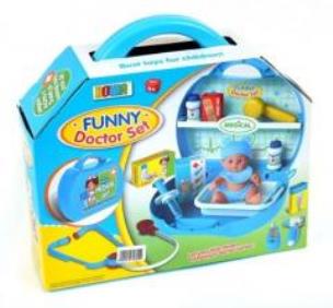Opakowanie Zestaw lekarza mały pacjent i akcesoria