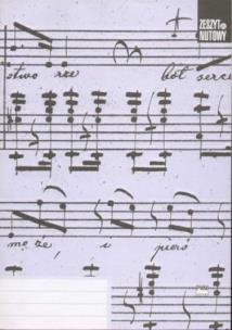 Opakowanie Zeszyt nutowy D1 - A4 stojący 12 linii PWM