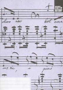 Opakowanie Zeszyt nutowy D4 - A4 stojący - do harmonii PWM