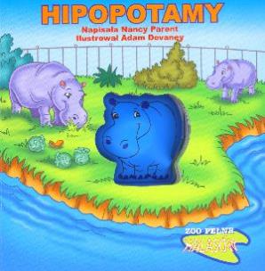 Okładka książki ZOO pełne hałasów - Hipopotamy