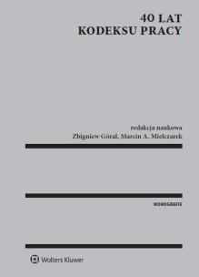 Opakowanie 40 lat Kodeksu pracy
