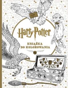 Harry Potter Książka do kolorowania. Autor: Opracowanie zbiorowe. Multiszop.pl Okładka książki Harry Potter Książka do kolorowania